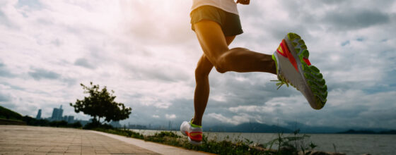 photo of a runner