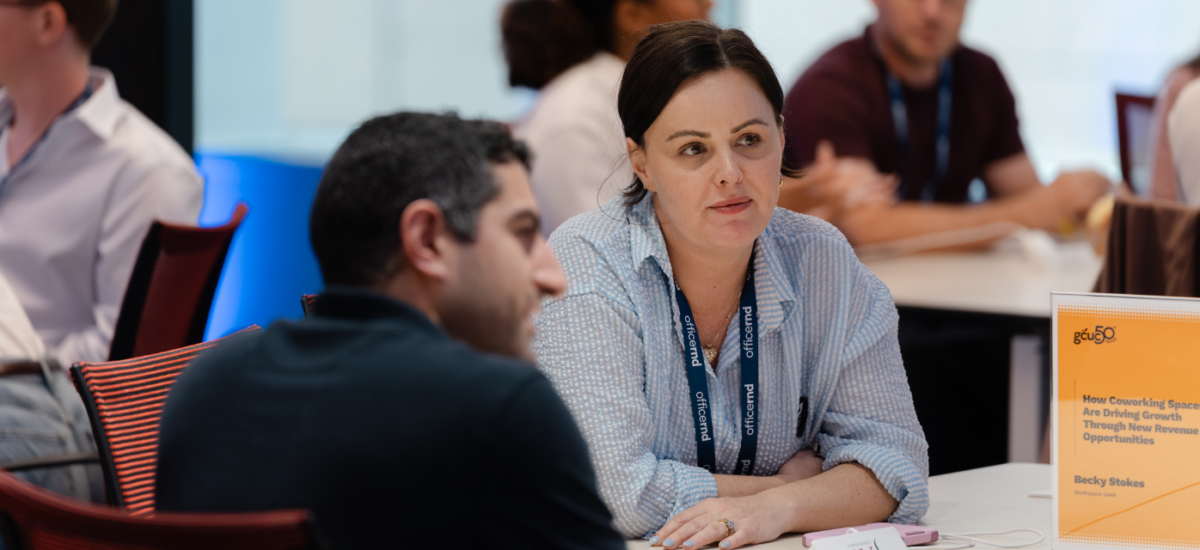 GCUC Attendees at Roundtable with Coworking Technology sponsor