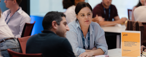 GCUC Attendees at Roundtable with Coworking Technology sponsor